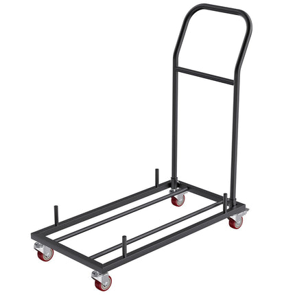 VEVOR 12 Chairs Folding Chair Storage Dolly Folding Chairs Rack Heavy Duty Iron.