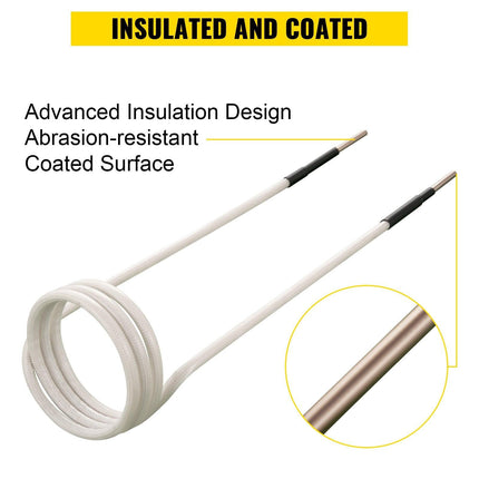 Induction Heater Coil Kit Induction Coils 8PCS For Removing Rusty Bolts.