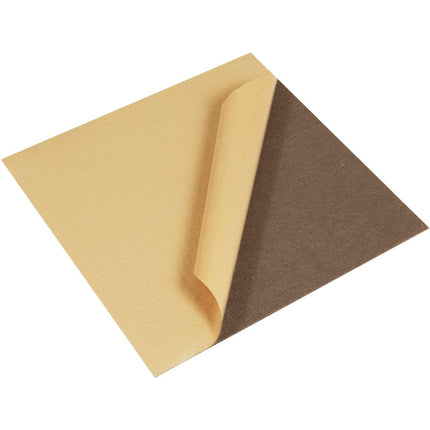 Carpet Tiles Peel and Stick, Squares Self Adhesive Carpet Floor Tile, Soft Padded Carpet Tiles, Easy Install DIY for Bedroom Living Room Indoor Outdoor (10 Tiles, Dark Brown).