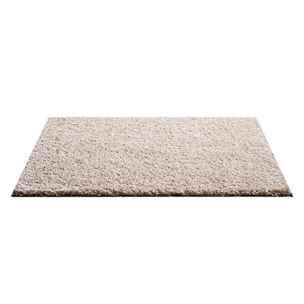 Carpet Tiles 457x457 mm, 10 Pack Carpet Square Rug Detachable & Damage-free, Self Adhesive Home Floor Soft Plush Padded for 2.1㎡ Coverage, Easy DIY for Living Room & Bedroom, Light Brown.