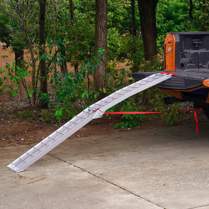 VEVOR Aluminum Ramp 750 LBS Foldable Loading Ramps for Pickup Trucks Bed 1 Piece.