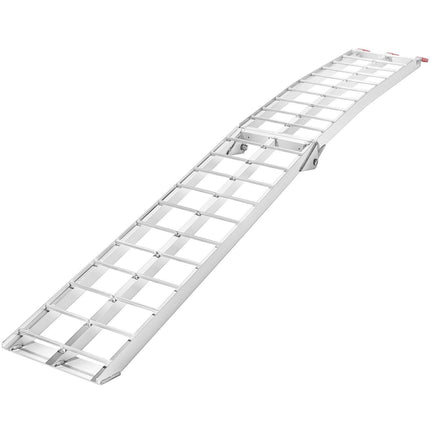 VEVOR Aluminum Ramp 750 LBS Foldable Loading Ramps for Pickup Trucks Bed 1 Piece.