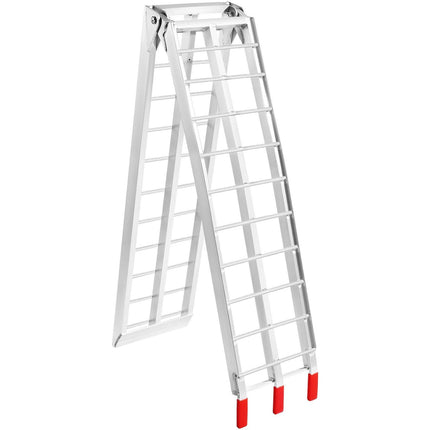 VEVOR Aluminum Ramp 750 LBS Foldable Loading Ramps for Pickup Trucks Bed 1 Piece.