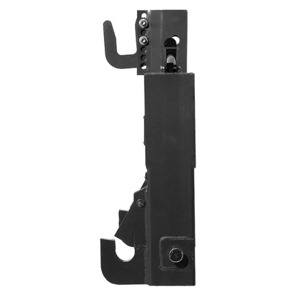 3-Point Quick Hitch with 2 in Receiver, 3000 Lbs Lift Capacity, 3-Pt Hitch with 5 Level Adjustable Bolt, Adaptation to Category 1 & 2 Tractor, Heavy Duty 3 Point Attachments, Black.