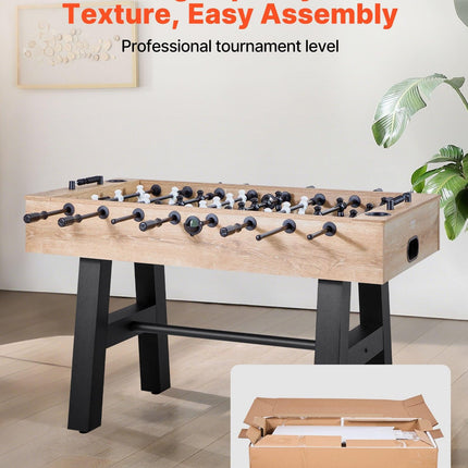 140 cm Foosball Soccer Game Table Standard Size Foosball Table for Home.