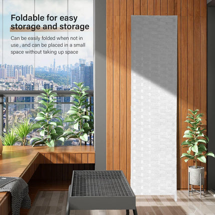 4-Panel Folding Room Divider – Privacy Screen Partition.