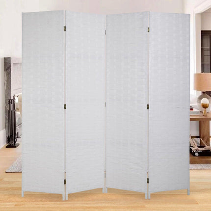 4-Panel Folding Room Divider – Privacy Screen Partition.
