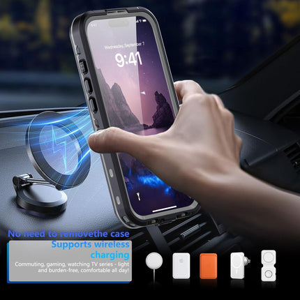 iPhone 17 Waterproof Case Shockproof Heavy Duty Case.