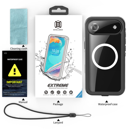 iPhone 17 Air Waterproof Case Heavy Duty Case.