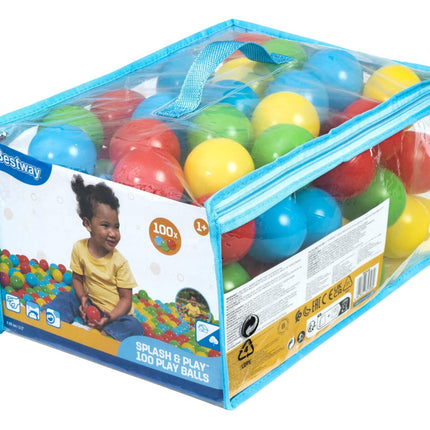 Bestway SPLASH & PLAY 100 PLAY BALLS.