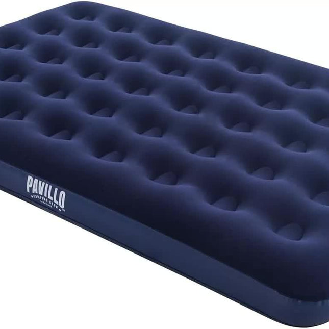 Bestway 1.91m x 1.37m x 22cm Air Mattress Full Inflatable Air Bed Indoor/Outdoor Heavy Duty Durable Camping.