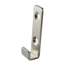 Hat and Coat Hook in Satinless Steel.