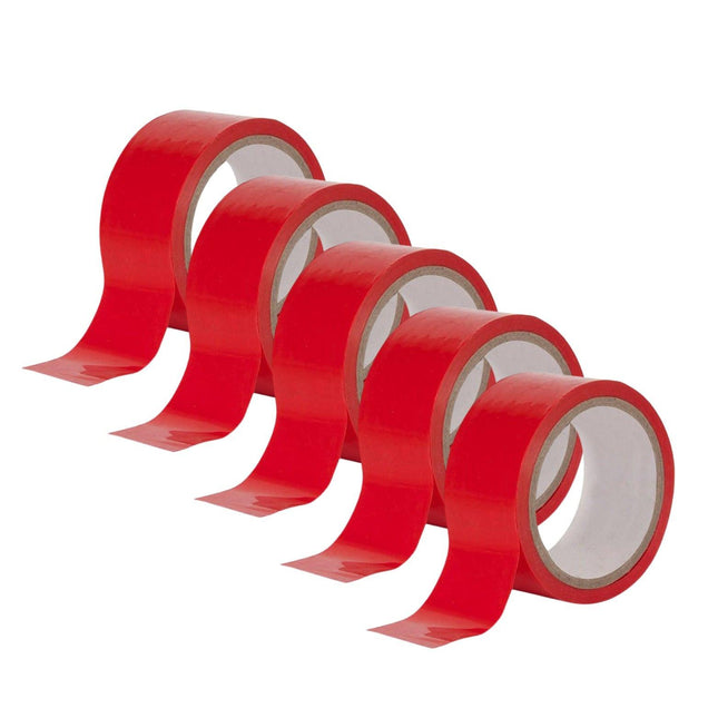 Floor Marking Tape - Red  (Pack of 5).