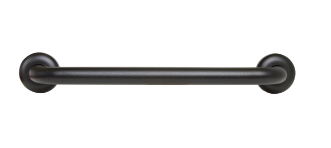 Wall Mount safety Grab Rail - Black.