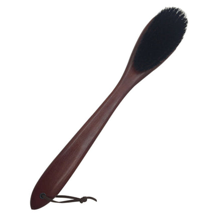 Shoe Brush - Cherry Wood.