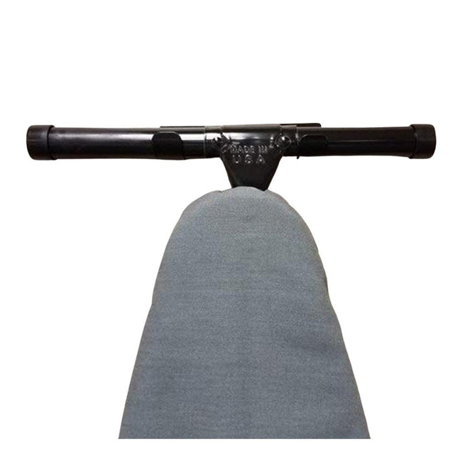 Wall-Mount Ironing Board Holder – Black.