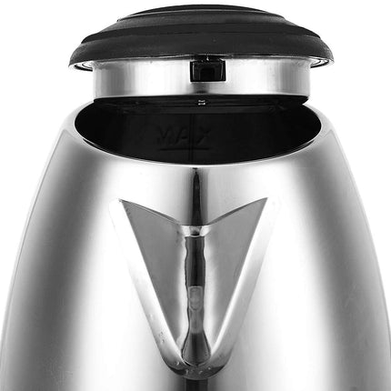 1.2L Stainless Steel Electric Kettle - Silver.