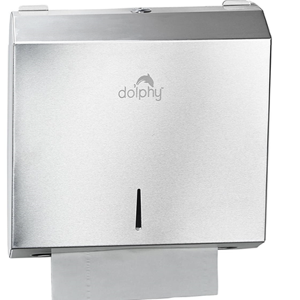 SS Slimline Paper Towel Dispenser.