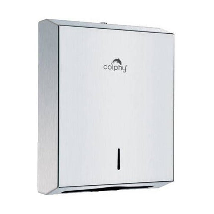 Stainless Steel Slimline Paper Towel Dispenser.