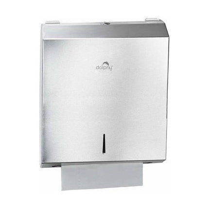 Stainless Steel Slimline Paper Towel Dispenser.