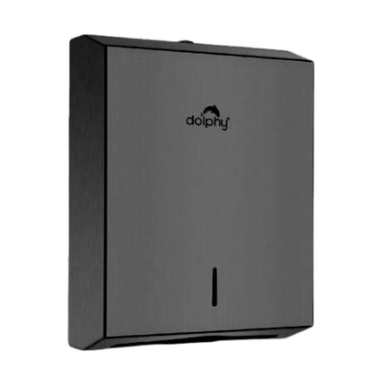 SS Slimline Paper Towel Dispenser - B.