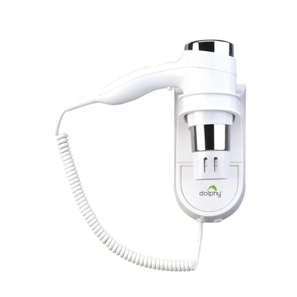 Wall-Mount Hair Dryer 1600-1875W - White.