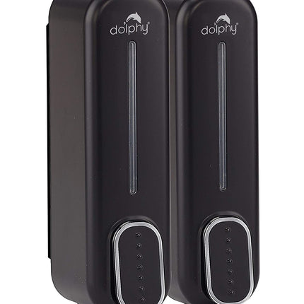 CLASSIC Dual Soap/Shampoo Dispenser 300ml -Black.