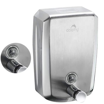 Stainless Steel Liquid Soap Dispenser 1000ML.