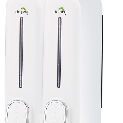 CLASSIC Dual Soap/Shampoo Dispenser 300ml -White.