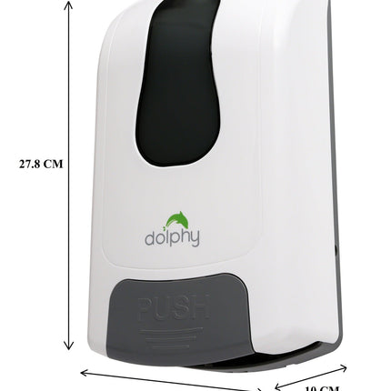 Manual Soap-Sanitiser Dispenser 1000ML - White.