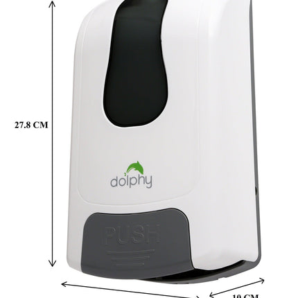 Manual Soap-Sanitiser Dispenser 1L - White Spray.