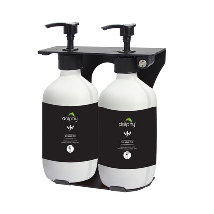 Manual Liquid Soap Dispenser 500ml X 2 - White.
