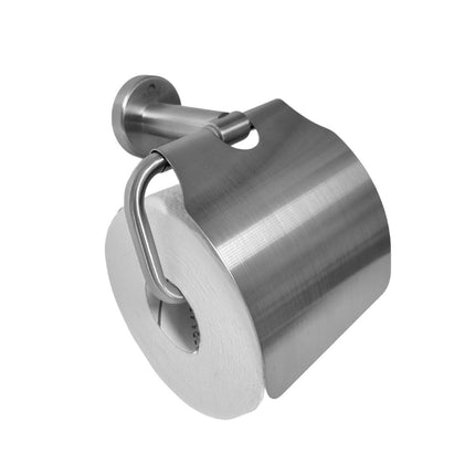 Stainless Steel  Toilet Roll Holder with Cover.