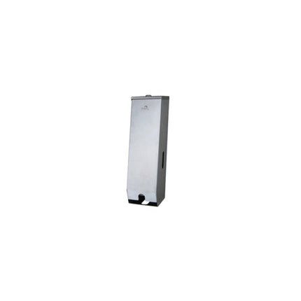Double Toilet Roll Dispenser - Silver.
