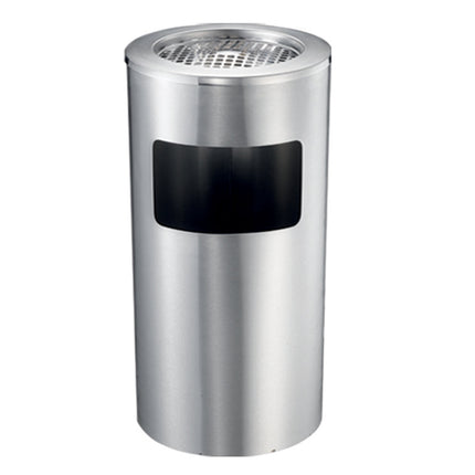 Stainless Steel Lobby Bin With Ashtray 10L.