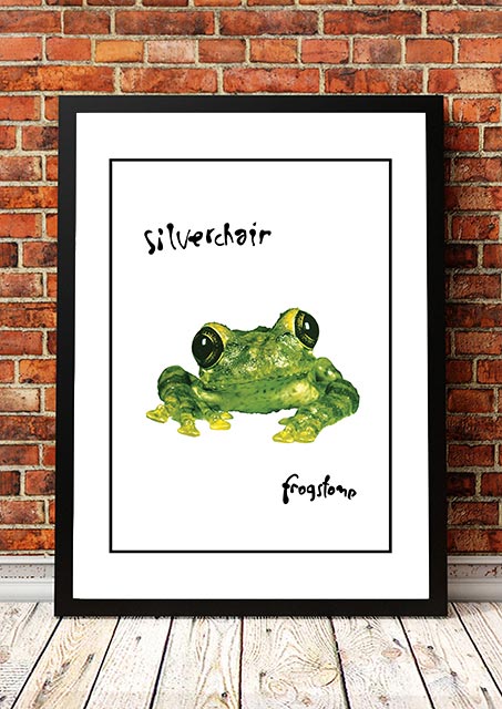 Silverchair 'Frogstomp' In Store Poster 1995 - Framed A3.