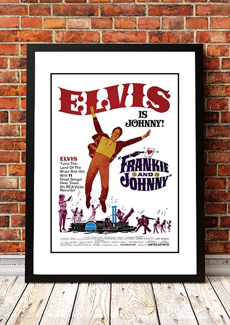 Elvis 'Frankie and Johhny' Framed Movie Poster! - Framed A2.