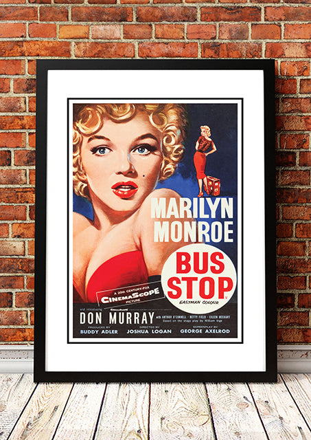 Marilyn Monroe ‘Bus Stop’ Framed Movie Poster! - Framed A3.