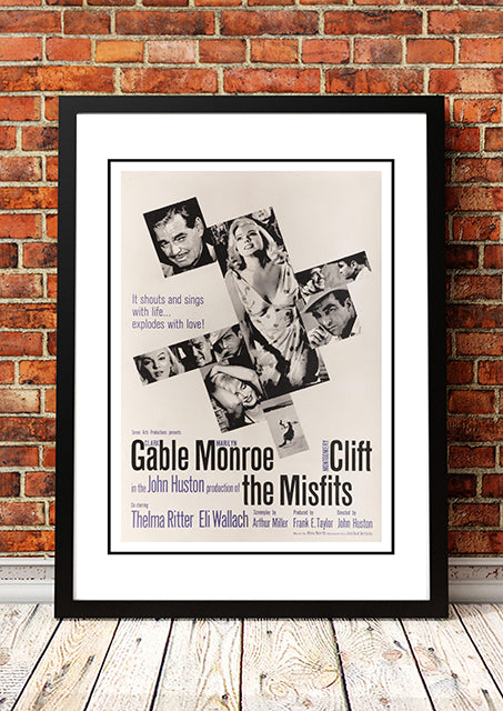 Marilyn Monroe ‘The Misfits’ Framed Movie Poster! - Framed A2.