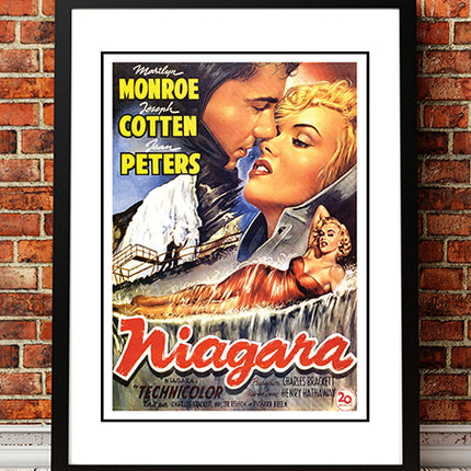 Marilyn Monroe ‘Niagara’ Framed Movie Poster! - Framed A2.