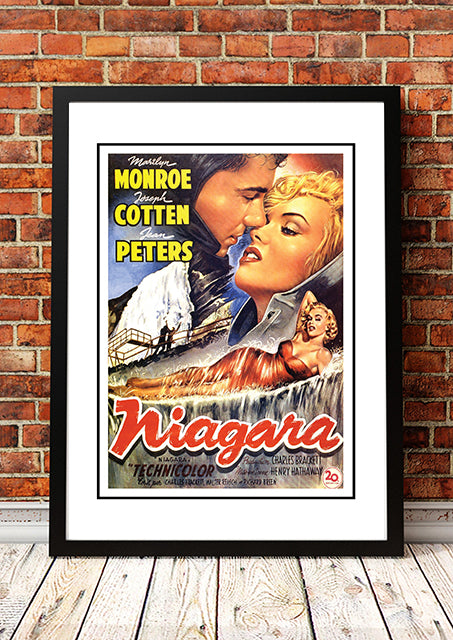 Marilyn Monroe ‘Niagara’ Framed Movie Poster! - Framed A2.