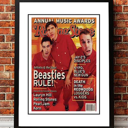 Beastie Boys' Rolling Stone Magazine Cover! - Framed A2.