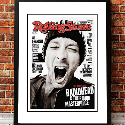 Radiohead' Rolling Stone Magazine Cover! - Framed A2.