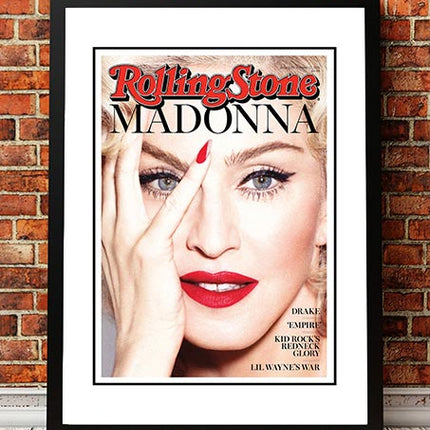 Madonna' Rolling Stone Magazine Cover! - Framed A3.