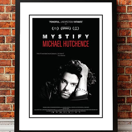 Michael Hutchence ‘Mystify’ Movie Poster 2019 - Framed A2.