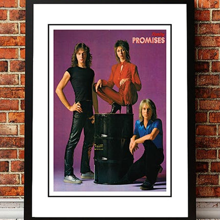 Promises ‘Rocky Magazine’ Cover Poster 1978 - Framed A4.