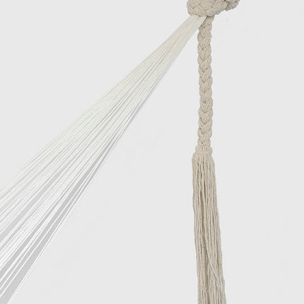Ivory Cascade, hand woven rope Authentic Mexican Hammock.