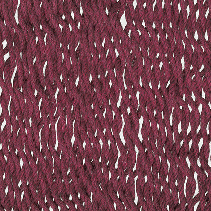 Outdoor undercover cotton Mayan Legacy hammock with hand crocheted tassels King Size Maroon.