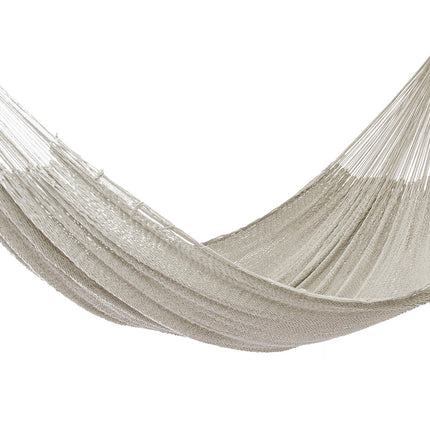 Outdoor undercover cotton Mayan Legacy hammock King size Marble.
