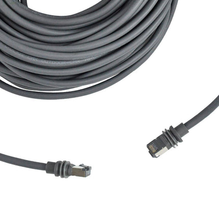 46M/150FT Replacement Gen 3 Cable 26AWG for Starlink Rectangular Satellite V3 Waterproof Weatherproof High Speed Supports Bandwidths up to 1200Mbps Gray.